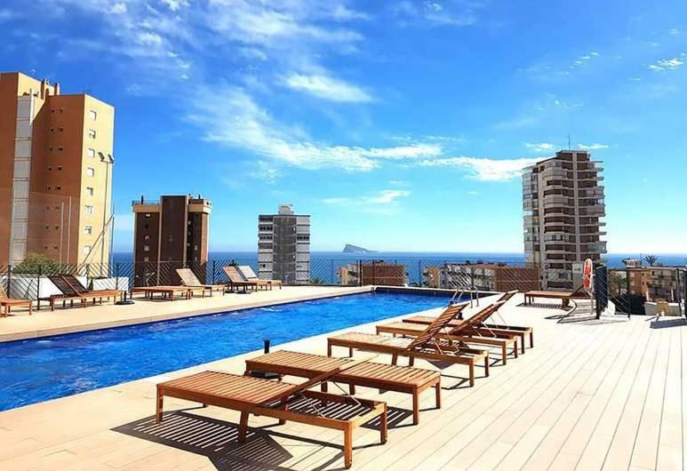Sunset Drive 90210 Apartamento Benidorm Exterior foto